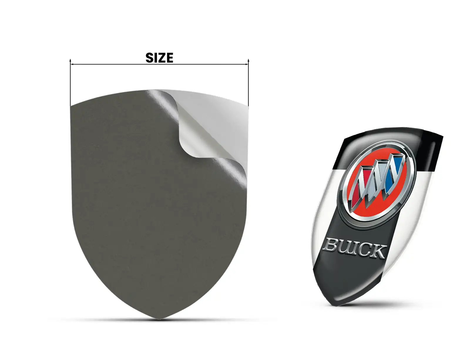 Buick Fensteraufkleber Stil Exklusiv Auto Anpassbar
